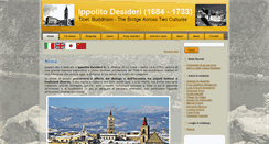 Desktop Screenshot of ippolito-desideri.net